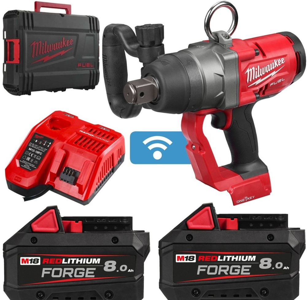 Аккумуляторный гайковёрт Milwaukee M18 ONEFHIWF1-802X 1 FORGE 4933499254