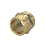Ниппель латунь никель Ду 32 (1 1/4") НР 9022 ГОСТ 32585-2013 Aquasfera 9022-04
