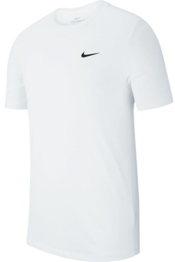 Теннисная футболка Nike Solid Dri-Fit Crew - white/black
