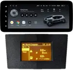 Магнитола для Opel Astra H (перенос БК вниз, 9 черная) - Teyes LUX ONE ROUND монитор 12.3" 2K QLED на Android 10, Быстрая, CarPlay, 4G SIM-слот