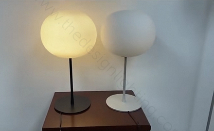 Table design lamp Glo Ball T1/T2 by Flos (Black)