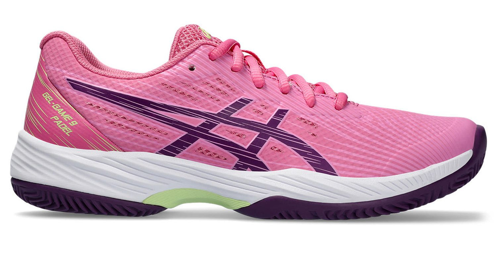Женские кроссовки для падела Asics Gel-Game 9 Padel - dragon fruit/deep mauve