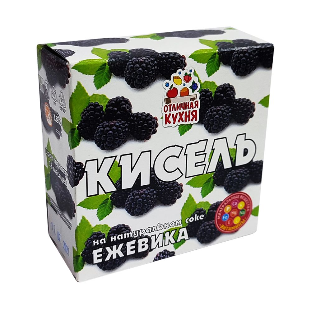 Кисель Отличная Кухня брикет 200г ТУ Ежевика