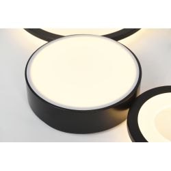 Светильник потолочный светодиодный Rivoli Aliona 6161-201 LED 110 Вт 3000 - 6000 К с пультом | Rivoli