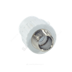 Муфта PP-R комбинированная белая Дн 20х3/4" НР RTP (РосТурПласт) 10663
