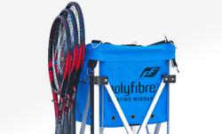 Корзина на колесах для мячей Polyfibre Heavy Duty Ball Cart