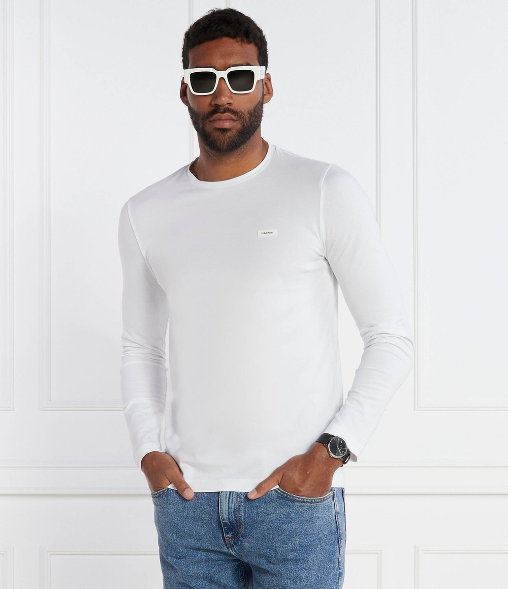 Лонгслив Calvin Klein - белый(K10K112725)