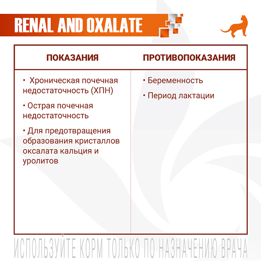 Влажный корм диетический Monge VetSolution Cat Renal and Oxalate Ренал и Оксалат для кошек при ХПН и профилактике образования оксалатов 100 г - 24 шт