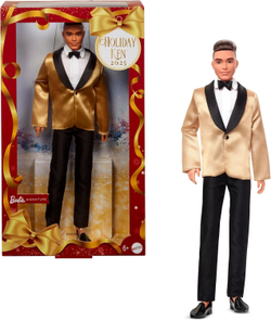 Кукла Barbie Кен Holiday 2025 Брюнет