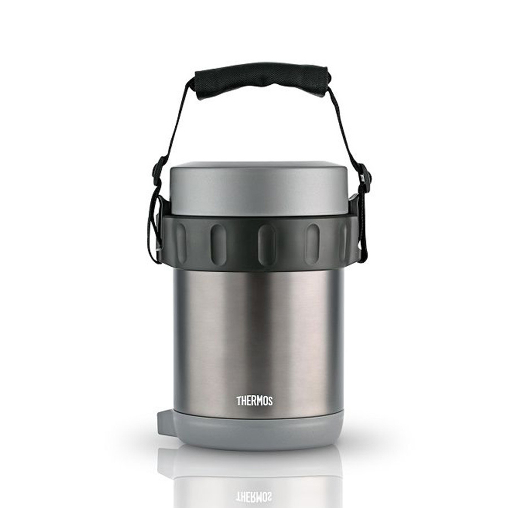 Двухлитровый термос для еды Thermos JBG-2000 с контейнерами  [150516]