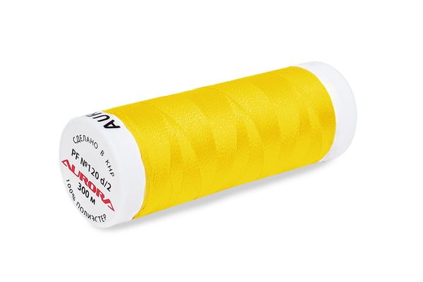 Нитки для креативных работ Aurora №120, 300 м, цв. PF546, 5 катушек