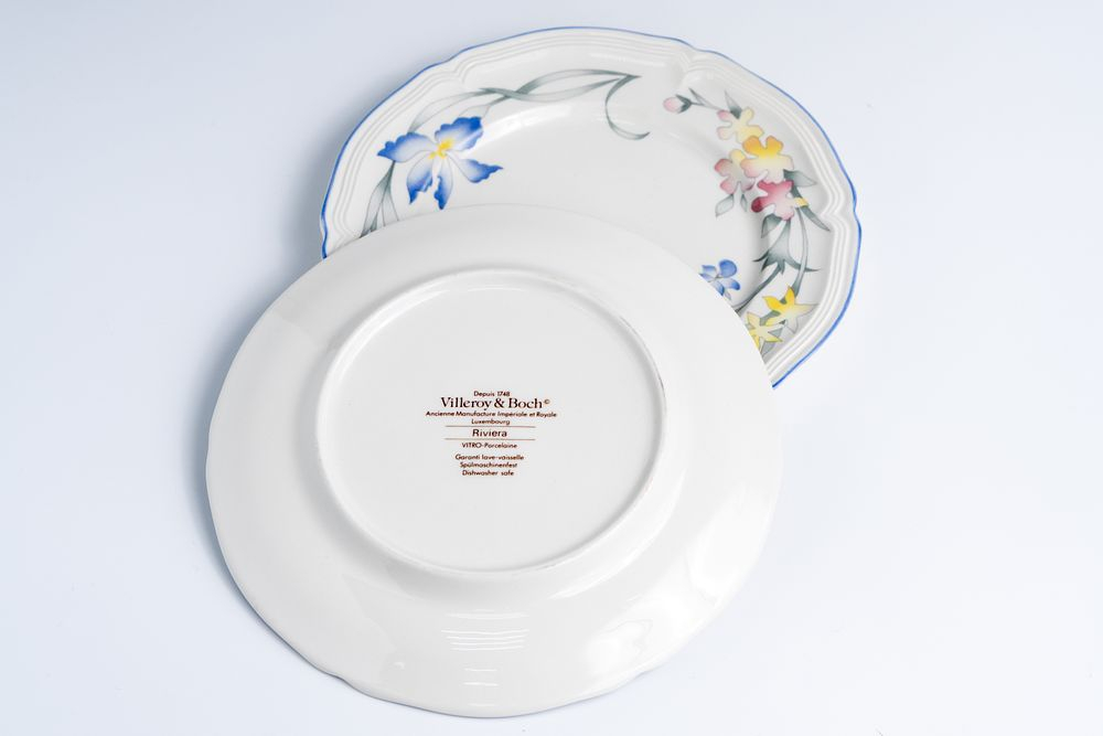 Две пирожковые тарелки Villeroy&Boch из серии Riviera