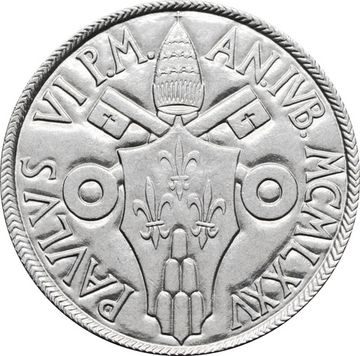 100 лир 1975 Ватикан, Священный год