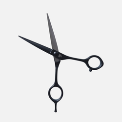 Прямые парикмахерские ножницы 5.5" Black Edition Melon