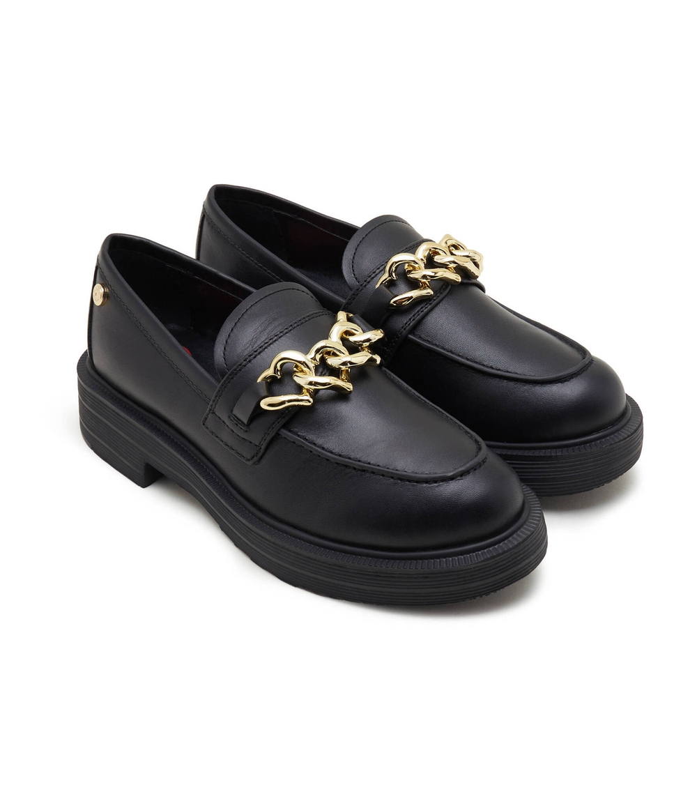 Кожаные лоферы Love Moschino - черный(JA10464G0HIA0)