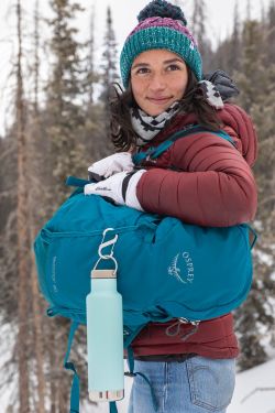 Термобутылка Klean Kanteen Insulated Classic 20oz (592 мл) Blue Tint