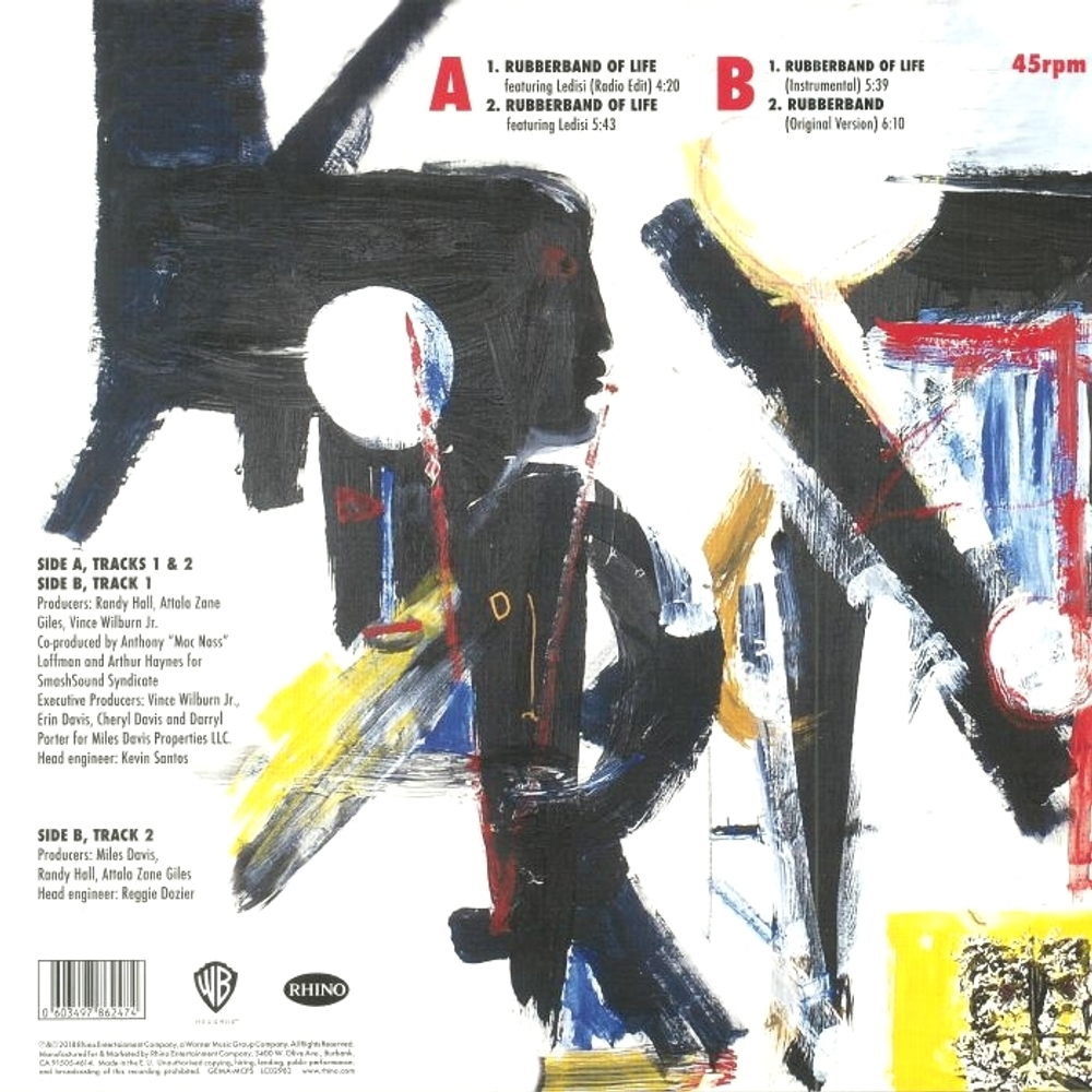 Miles Davis / Rubberband EP (12" Vinyl EP)