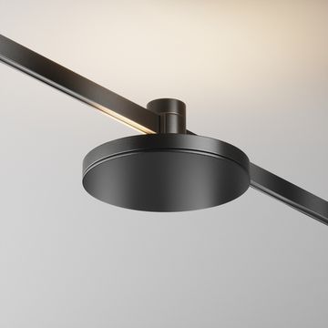 Магнитный трековый светодиодный светильник 7W 3000К 24V TR152-1-7W3K-B чёрный Plato Flarity Maytoni