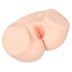 Вибромастурбатор-полуторс с двойным слоем материала Kokos Vanilla Onahole Real Vagina M01-003-13DV