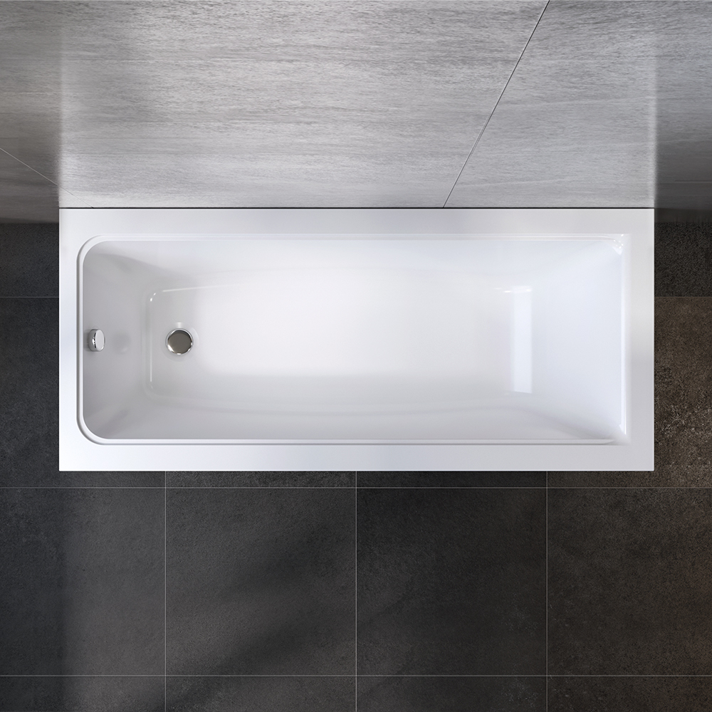 Акриловая ванна AM.PM Gem (АМ.ПМ Гем) 160х70, W90A-160-070W-A