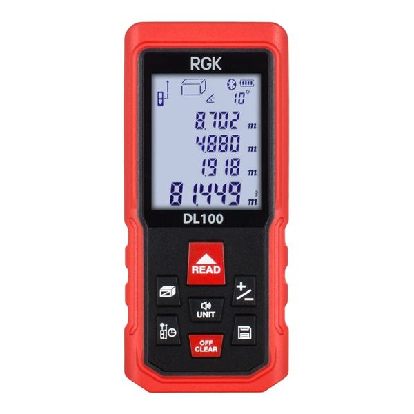 Лазерный дальномер RGK DL100, RGK