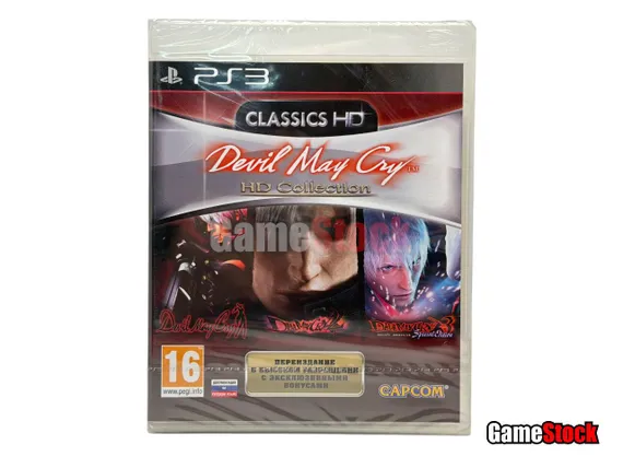 PS3 Devil May Cry HD Collection (Новый, Английская версия, BLES-01228)