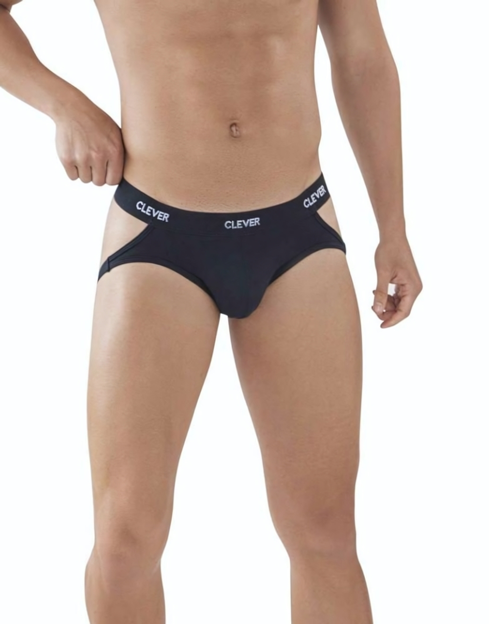 Черные мужские трусы-джоки Oporto Jockstrap (Размер: XL) (Цвет: черный)