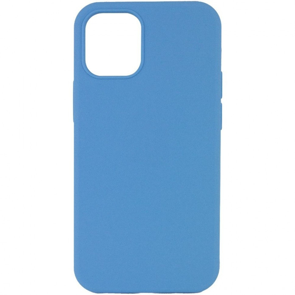 Чехол-накладка  i-Phone 13 Pro Max Silicone icase  №24 азур