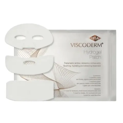 Viscoderm Hydrogel Patch | Патч для обновления и увлажнения кожи после косметологических процедур на лице, шее и декольте