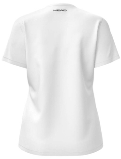 Женская теннисная футболка Head Club Original - white