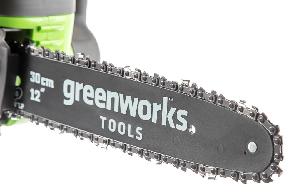 Цепная пила аккумуляторная Greenworks G40CS30, 40V, 30 см, без АКБ и ЗУ