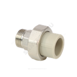 Муфта PP-R комбинированная разъемная серая Дн 32х3/4" НР VALFEX 10156220Г