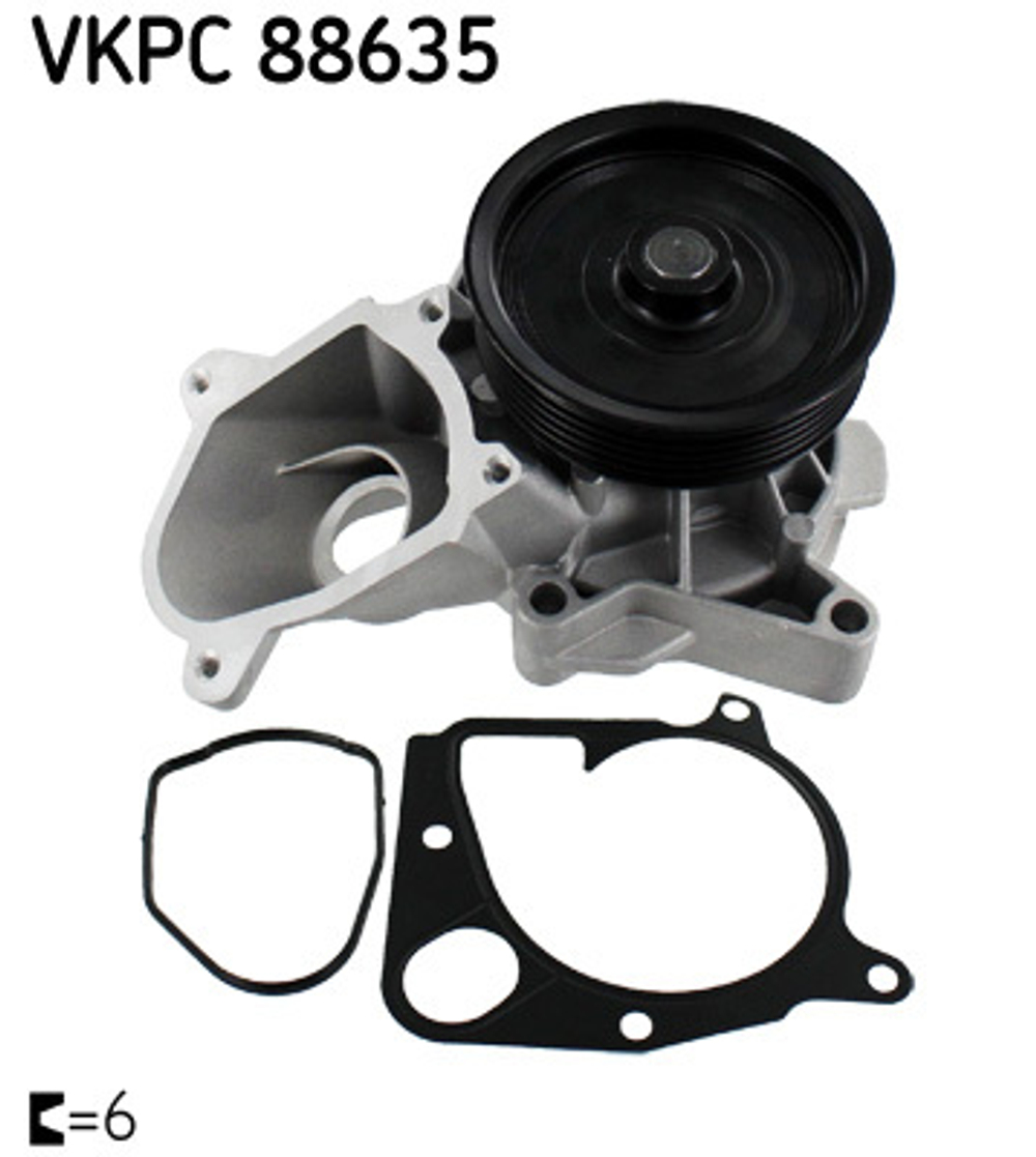 SKF - VKPC88635-SKF - Water Pump, engine cooling