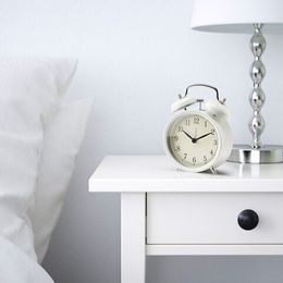 Часы настольные IKEA DEKAD (ДЭКАД), Белый, 10 см