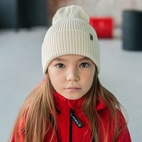 Шапка хлопковая двухслойная "Молоко" подростковая