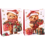 Пакет подарочный «Honey Bear» 26*32*10 см, микс