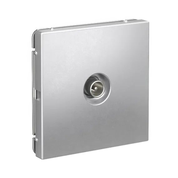 Розетка телевизионная проходная 4DB Systeme Electric ArtGallery Алюминий GAL000392