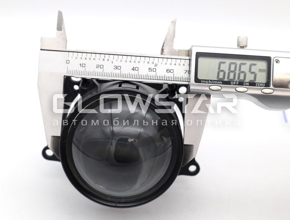 Билед модули Aozoom A3 Max 2.5 дюйма, 5500К, 12V, 49W/57W, крепление 3R и съемное гаечное (комплект, 2шт)