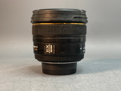 Sigma AF 50mm 1.4 EX DG HSM Nikon F, царапины на линзах