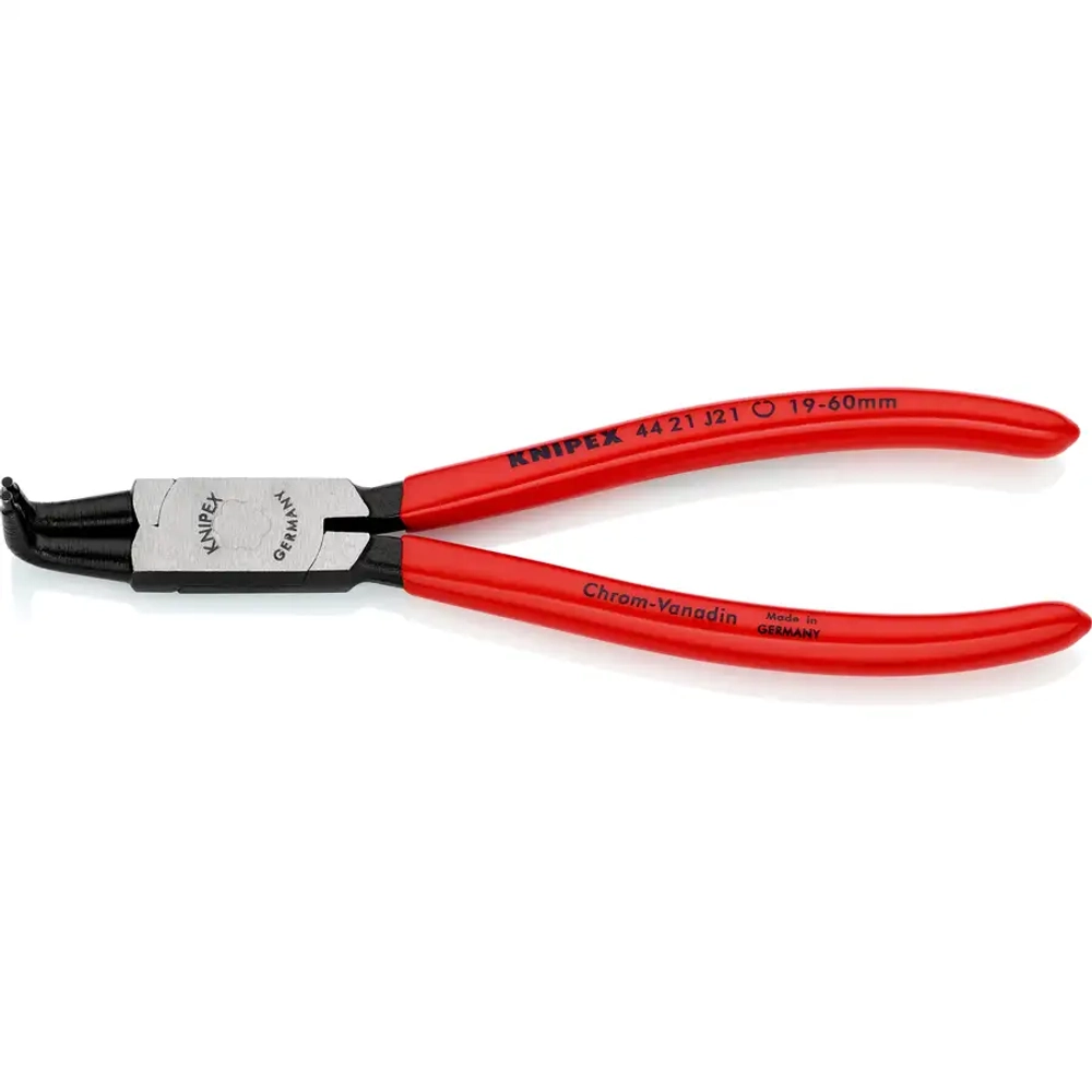 Щипцы для стопорных колец черненые 170 мм Knipex 44 21 J21
