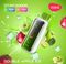 Vozol STAR 20000 - Double Apple Ice (5% nic)