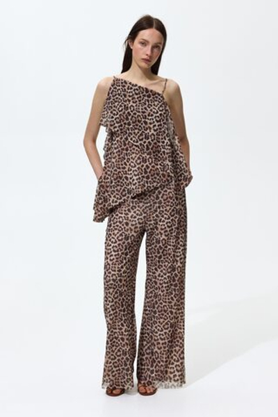 Брюки из сетки без застёжки - H&M