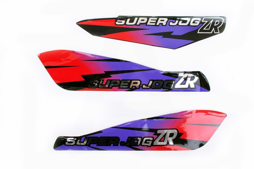 Наклейки ямаха джог super jog ZR (30х7см 3шт) (#0621) Наклейки ямаха джог super jog ZR (30х7см 3шт) (#0621)