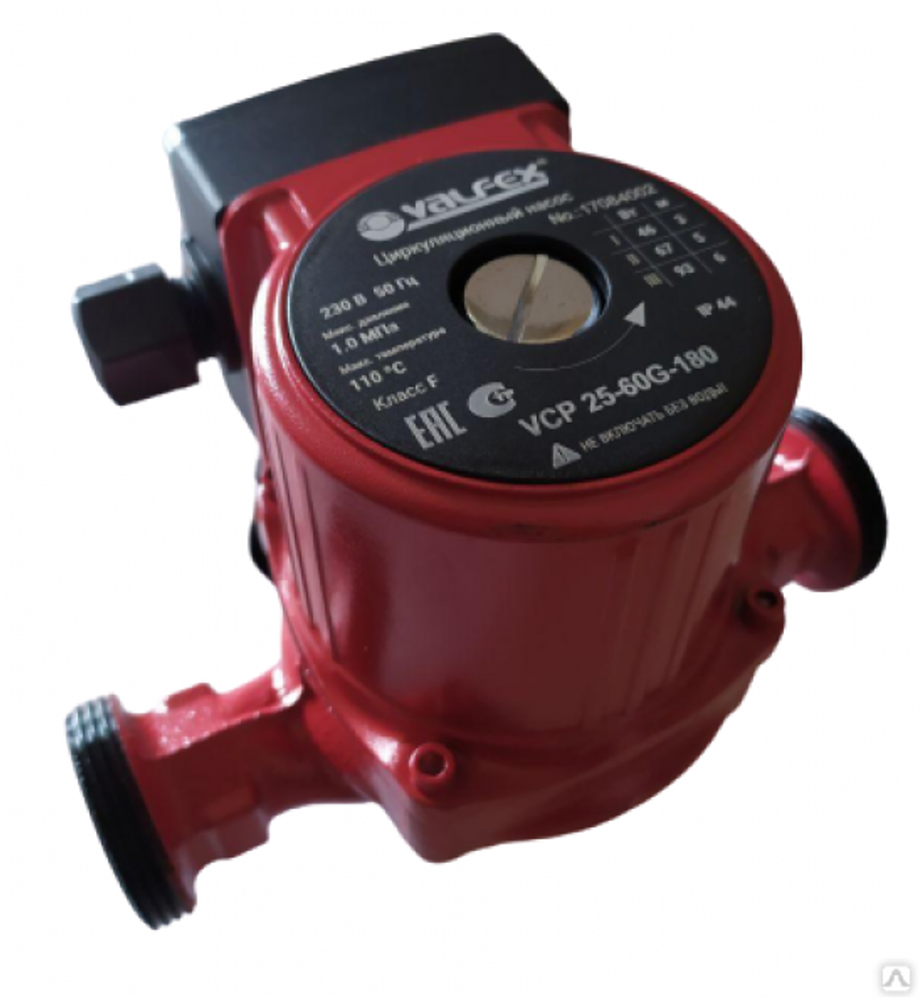 Насос циркуляционный VALFEX VCP 25-60 180 мм