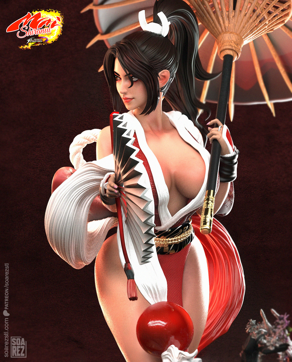 Май Сирануй Mai Shiranui King of Fighters Fatal Fury