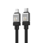 USB-C - Lightning Кабель Baseus CoolPlay Charging+Data 20W 2m - Black