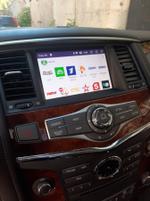 Мультимедиа блок с навигацией для Nissan Patrol Y62 2010-2015 (с сенсорным экраном) - RDL-08IT на Android 12, Быстрая, Carplay, 4G SIM-слот