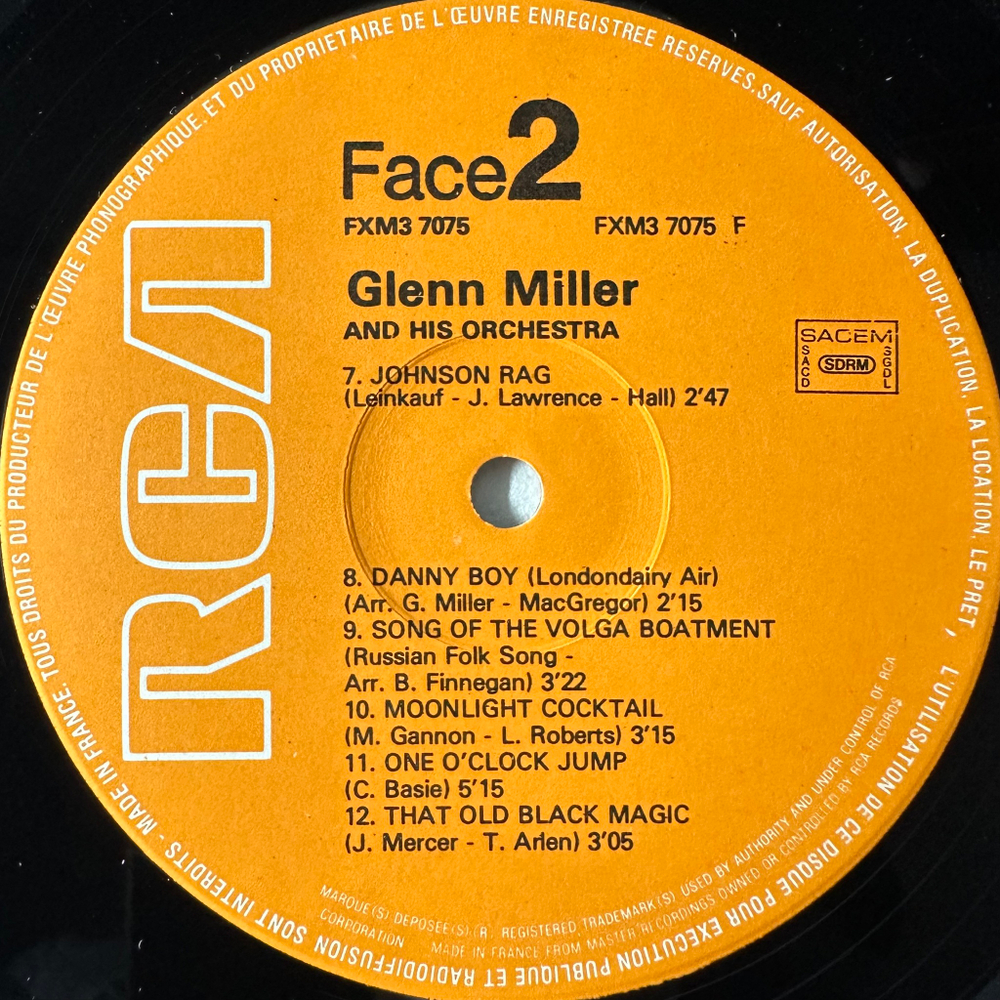 Glenn Miller And His Orchestra ‎– Glenn Miller And His Orchestra 3LP (Франция)