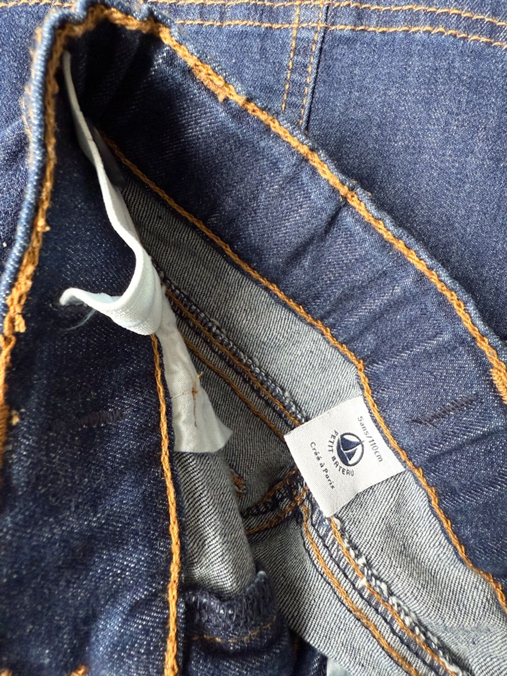 Джинсовая юбка Petit Bateau, 110