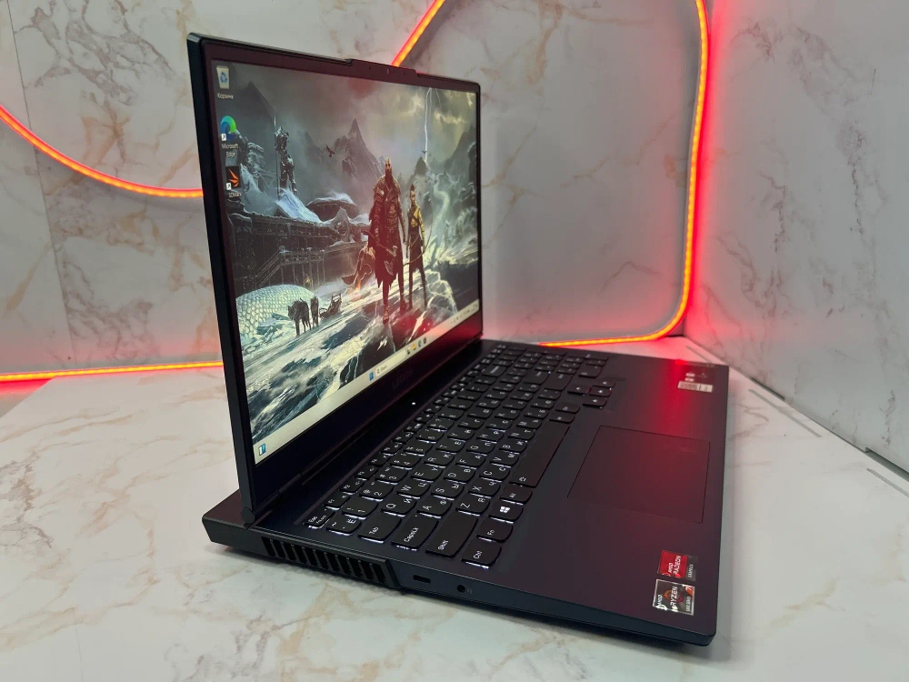 Ноутбук Lenovo Legion 5 15ACH6H (82JU005GRU) 15,6"/AMD Ryzen 7 5800H/RAM 16GB/SSD 1024GB/GeForce RTX 3070 8GB/1920*1080/IPS 165Hz/Windows 11/Подсветка кл-ры: LED/черная